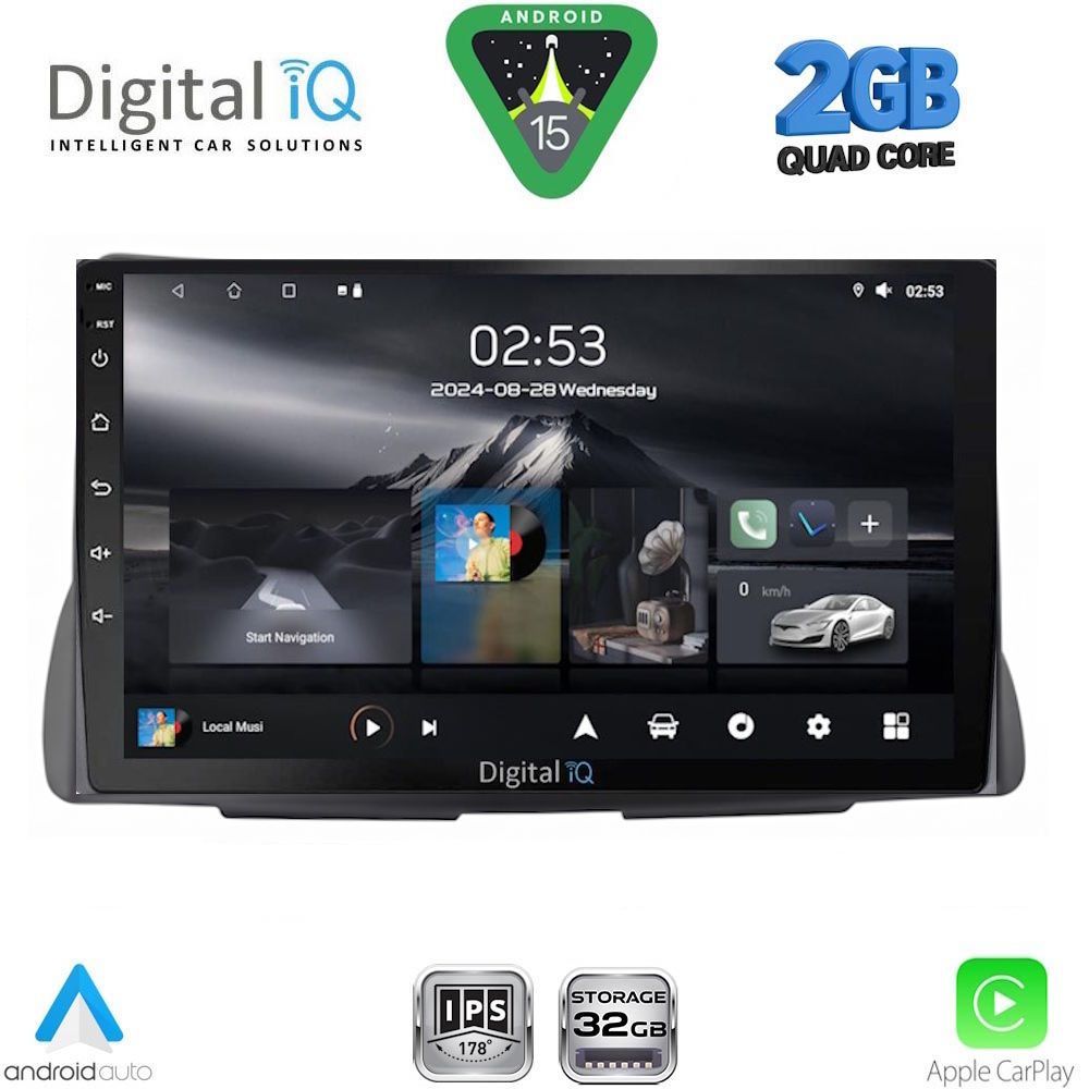 RSD1090-15 DIGITAL IQ RSD 1090_CPA (9inc) MULTIMEDIA TABLET for CITROEN C2 mod. 2003-2009 - Image 1