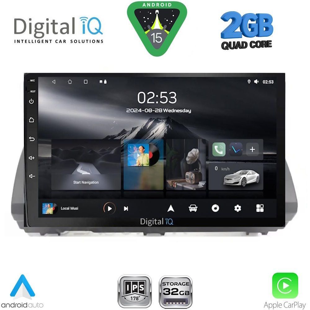 RSD1109B_15 DIGITAL IQ RSD 1109B_CPA (10inc) MULTIMEDIA TABLET for DACIA LOGAN - SANDERO - JOGGER mod. 2020-2026 - Image 1