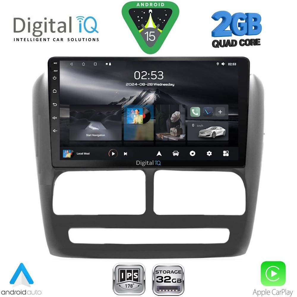 RSD1137_15 DIGITAL IQ RSD 1137_CPA (9inc) MULTIMEDIA TABLET for FIAT DOBLO mod. 2010-2015 - Image 1
