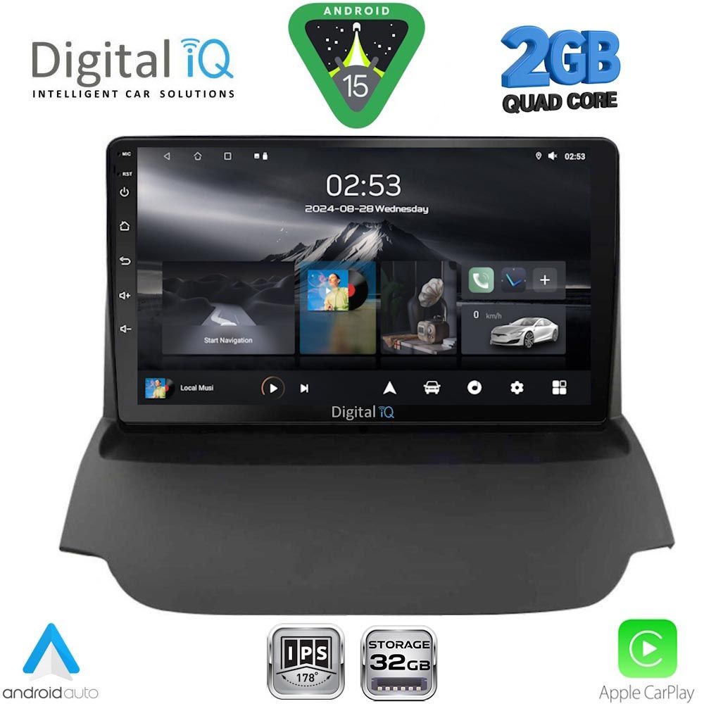 RSD1150_15 DIGITAL IQ RSD 1151A_CPA (9inc) MULTIMEDIA TABLET for FORD ECOSPORT mod. 2012-2018 - Image 1