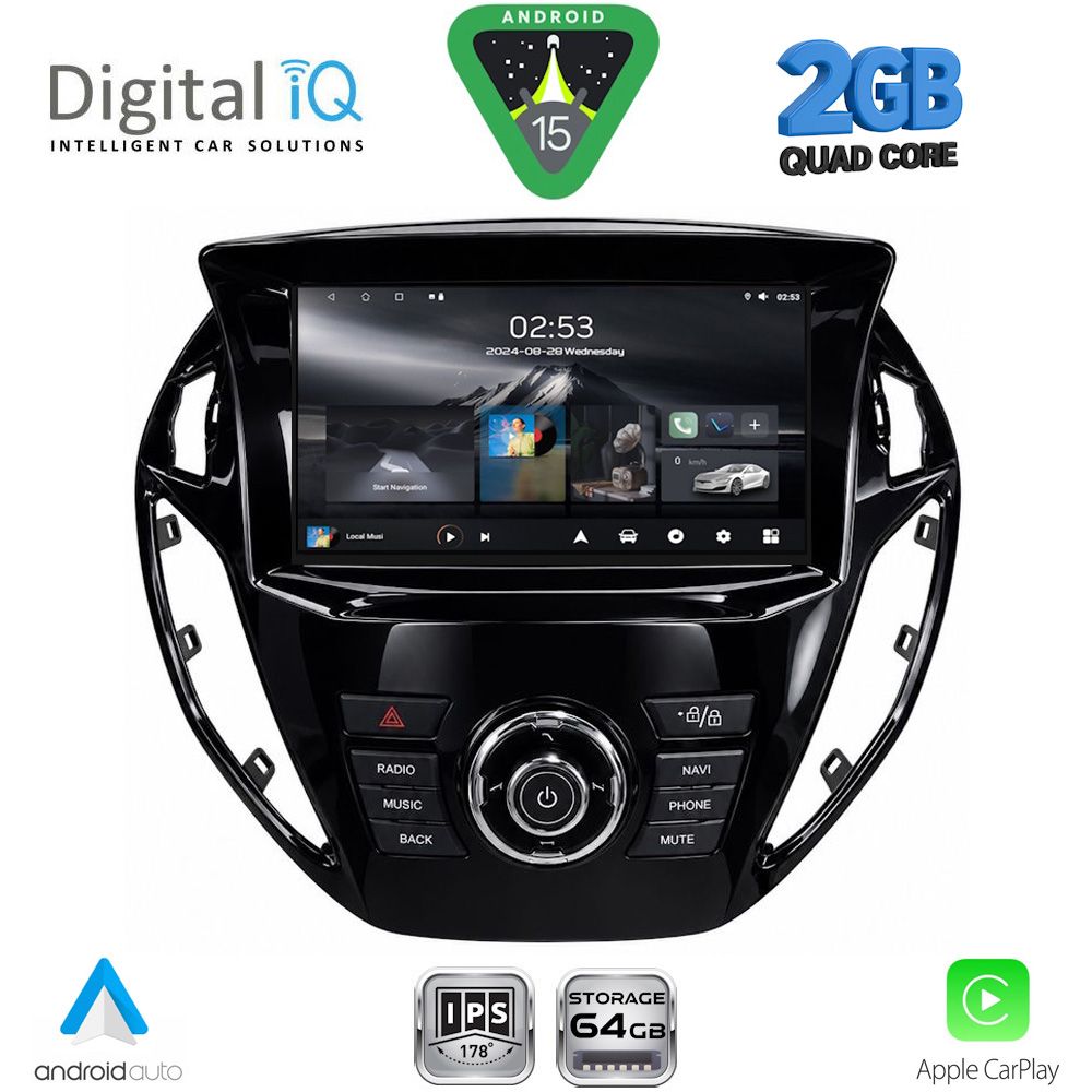 RSD1150n_15 DIGITAL IQ RSD 1150_CPA (9inc) MULTIMEDIA TABLET for FORD B-MAX mod. 2012-2017 - Image 1