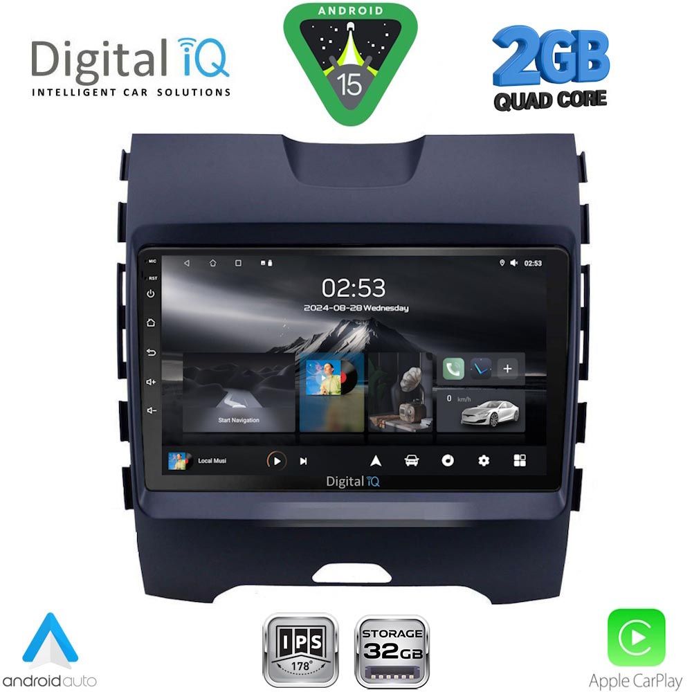 RSD1152_15 DIGITAL IQ RSD 1152_CPA (9inc) MULTIMEDIA TABLET for FORD EDGE mod. 2015-2023 - Image 1