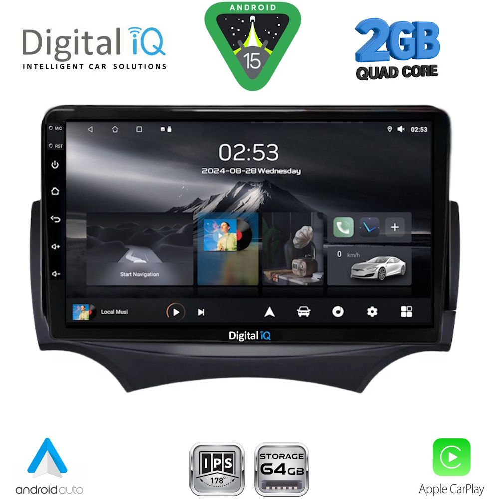 RSD1167A_15 DIGITAL IQ RSD 1167Α_CPA (9inc) MULTIMEDIA TABLET for FORD KA mod. 2008-2014 - Image 1
