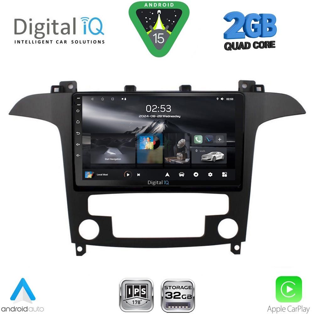 RSD1175CL_15 DIGITAL IQ RSD 1175_CPA CLIMA (9inc) MULTIMEDIA TABLET for FORD SMAX mod. 2006-2014 - Image 1