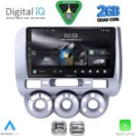 DIGITAL IQ RSD 1210_CPA A/C (9inc) MULTIMEDIA TABLET for HONDA JAZZ mod. 2002-2008