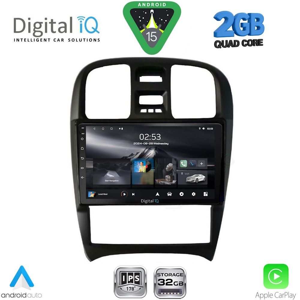 RSD1247_15 DIGITAL IQ RSD 1247_CPA (9inc) MULTIMEDIA TABLET for HYUNDAI SONATA mod. 2000-2006 - Image 1
