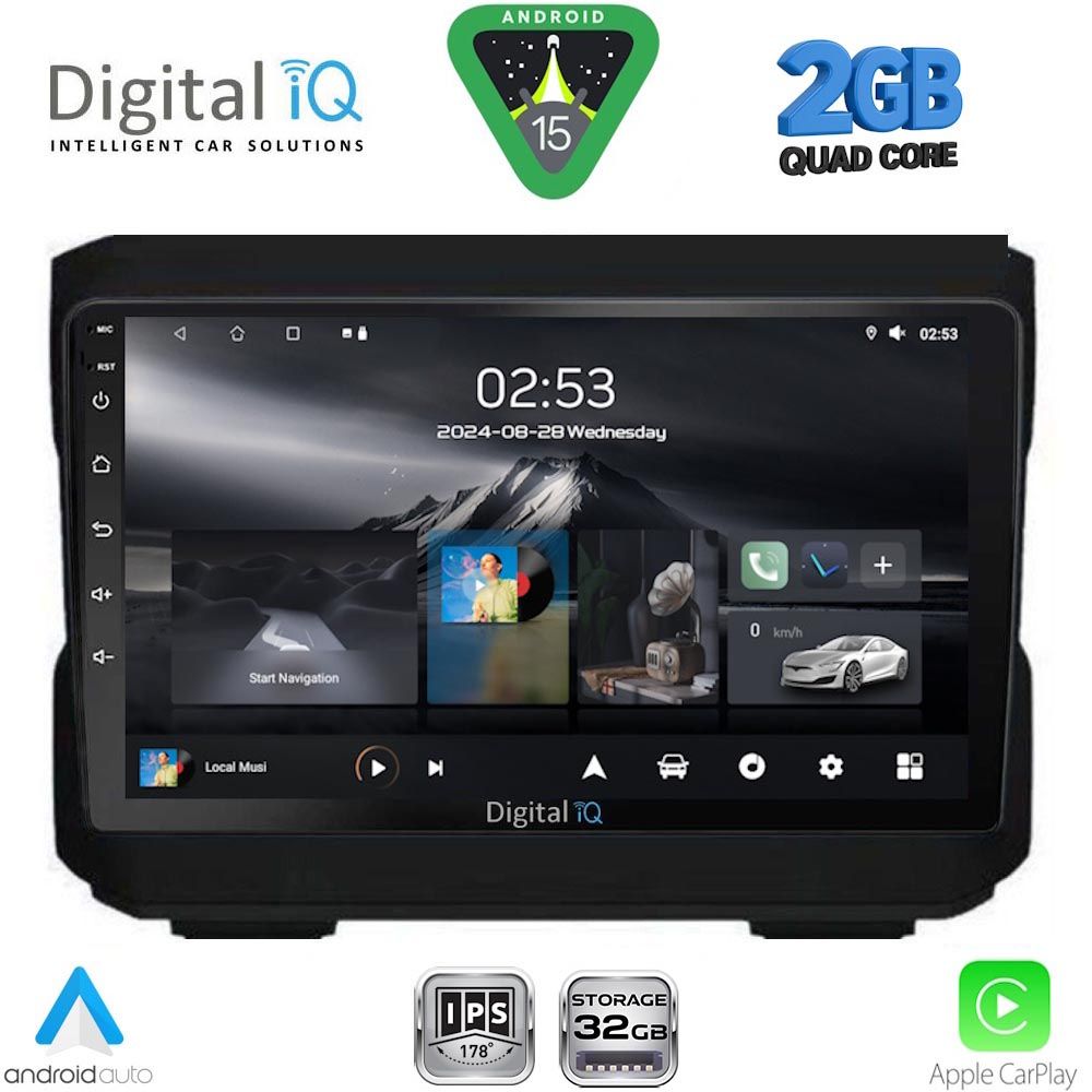 RSD1272_15 DIGITAL IQ RSD 1272_CPA (10inc) MULTIMEDIA TABLET for JEEP mod. 2007-2014 - DODGE mod. 2007-2014 - Image 1