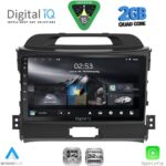 DIGITAL IQ RSD 1325_CPA (9inc) MULTIMEDIA TABLET for KIA SPORTAGE mod. 2010-2015