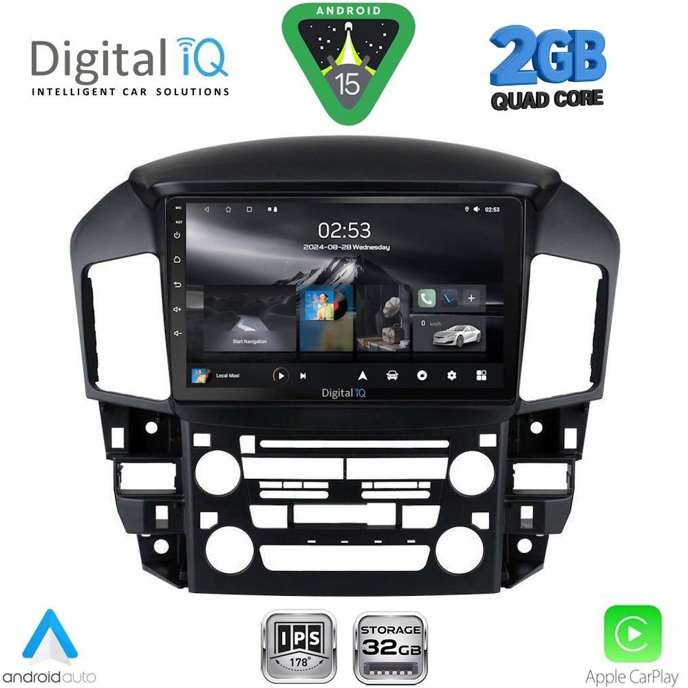 RSD1344_15 DIGITAL IQ RSD 1344_CPA (9inc) MULTIMEDIA TABLET for LEXUS RX 300 mod. 1998-2003 - Image 1