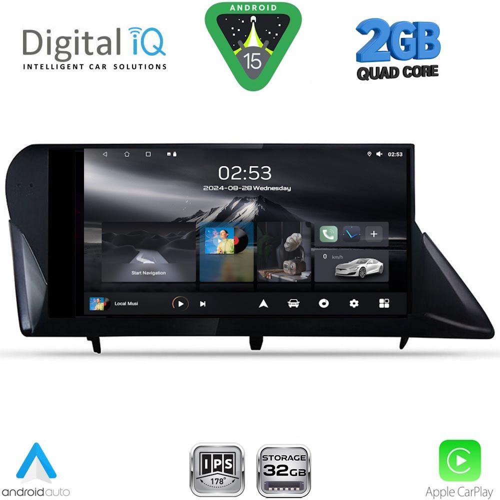 RSD1346_15 DIGITAL IQ RSD 1346_CPA (9inc) MULTIMEDIA TABLET for LEXUS RX mod. 2009-2014 - Image 1
