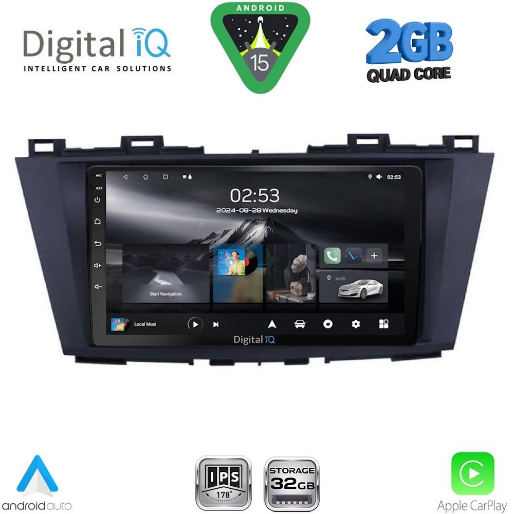 RSD1371_15 DIGITAL IQ RSD 1371_CPA (9inc) MULTIMEDIA TABLET for MAZDA 5 mod. 2011-2020 - Image 1