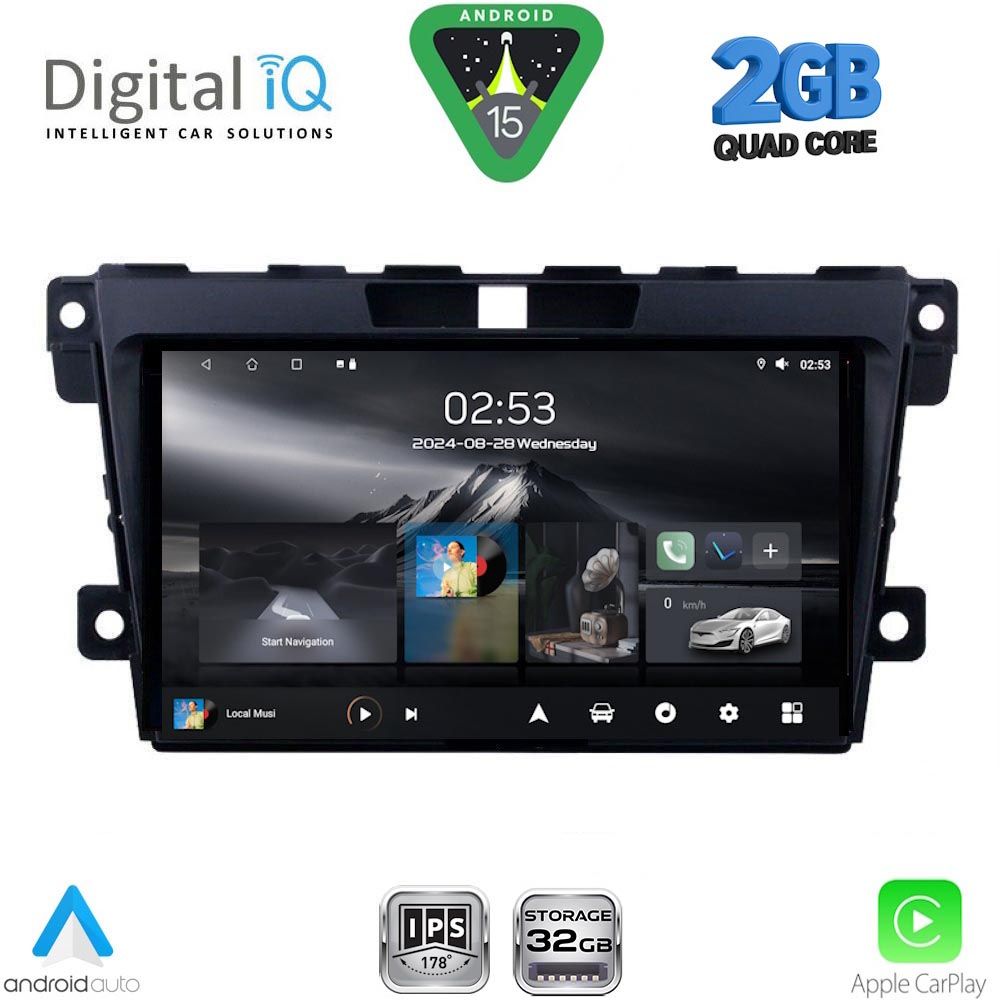 RSD1389_15 DIGITAL IQ RSD 1389_CPA (9inc) MULTIMEDIA TABLET for MAZDA CX7 mod. 2006-2012 - Image 1