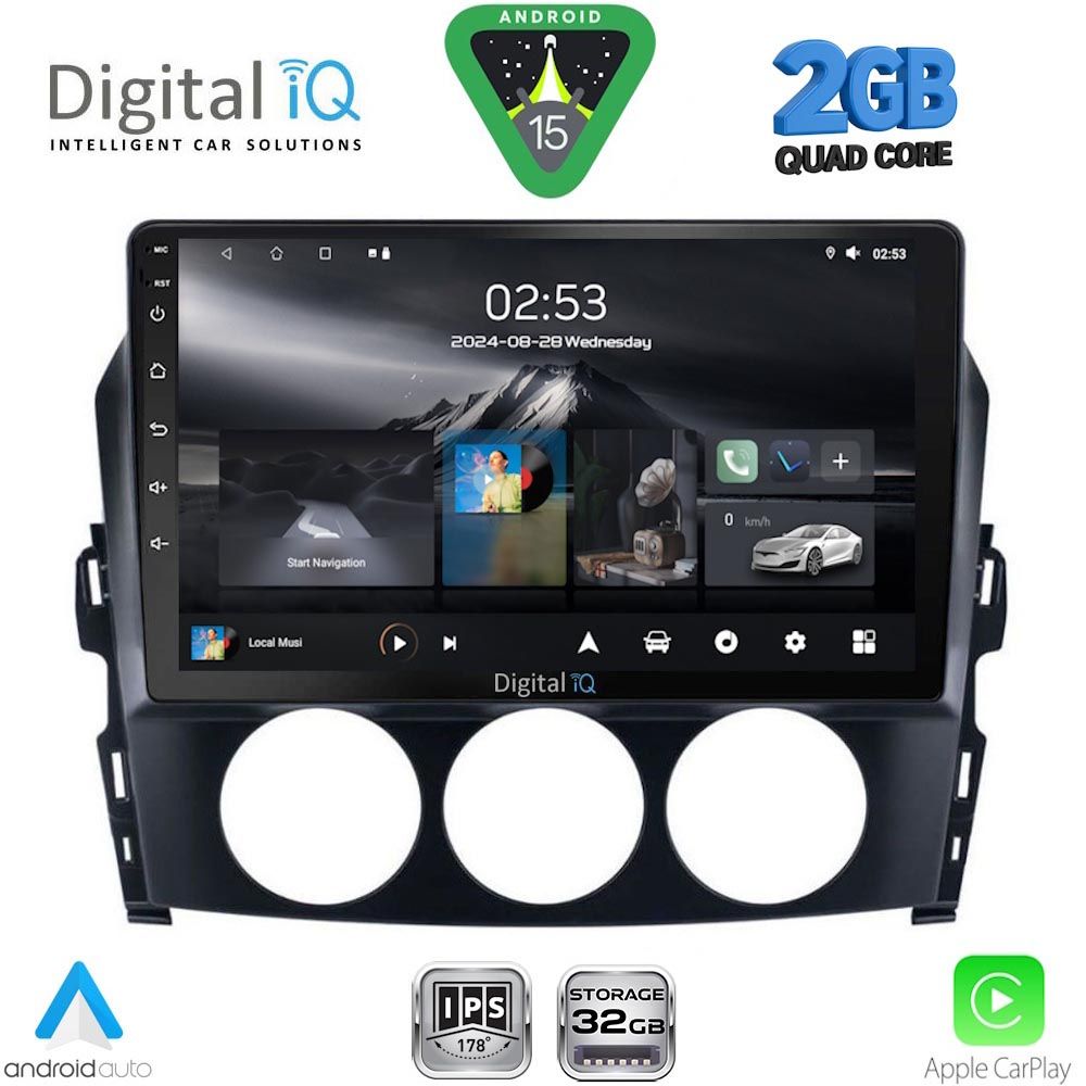 RSD1392_15 DIGITAL IQ RSD 1392_CPA (9inc) MULTIMEDIA TABLET for MAZDA MX5 mod. 2005-2015 - Image 1