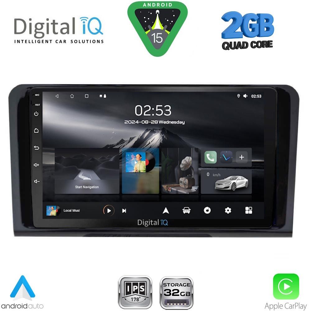RSD1414_15 DIGITAL IQ RSD 1414_CPA (9inc) MULTIMEDIA TABLET for MERCEDES ML (W164) – GL (X164) mod. 2005-2011 - Image 1