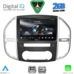 DIGITAL IQ RSD 1429_CPA (10inc) MULTIMEDIA TABLET for MERCEDES VITO – VIANO  (W447) mod. 2015-2024