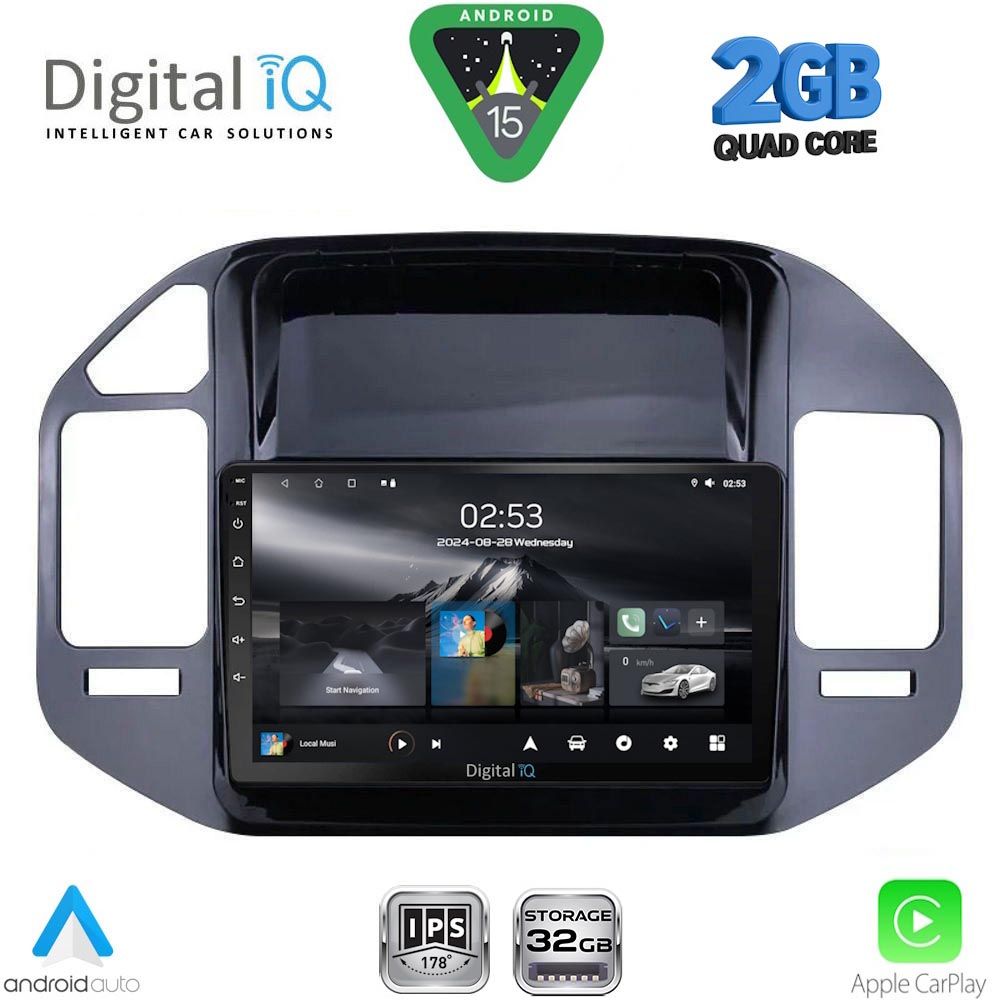 RSD1444_15 DIGITAL IQ RSD 1444BL_CPA (9inc) MULTIMEDIA TABLET for MITSUBISHI PAJERO mod. 1999-2006 - Image 1