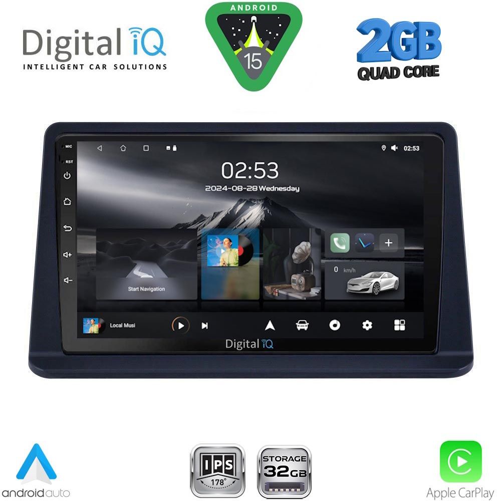 RSD1445_15 DIGITAL IQ RSD 1445_CPA (9inc) MULTIMEDIA TABLET for MITSUBISHI PAJERO mod. 1999-2006 - Image 1