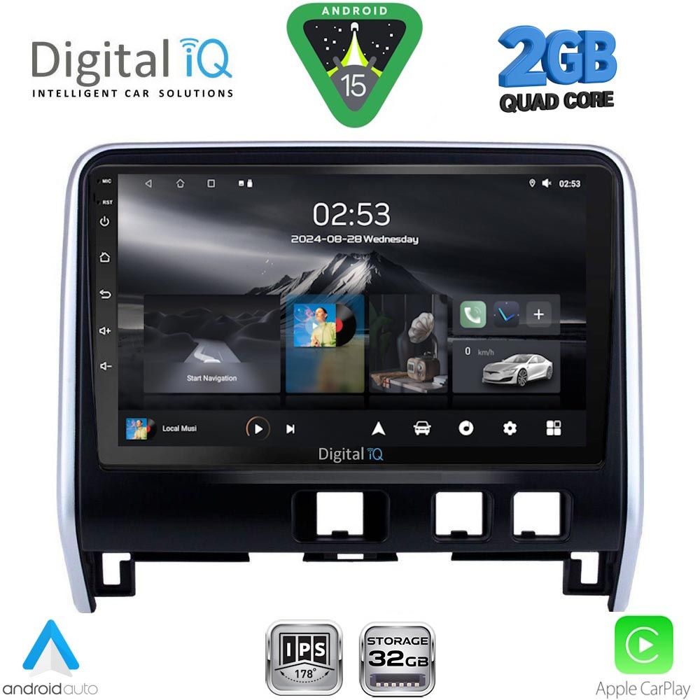 RSD1471_15 DIGITAL IQ RSD 1471_CPA (10inc) MULTIMEDIA TABLET for NISSAN SERENA mod. 2016-2026 - Image 1