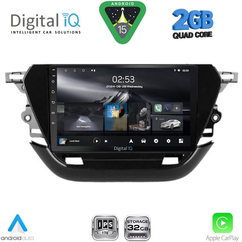 RSD1487_15 DIGITAL IQ RSD 1487_CPA (9inc) MULTIMEDIA TABLET for OPEL CORSA F mod. 2019-2024 - Image 1