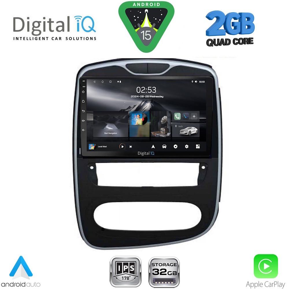 RSD1545_15 DIGITAL IQ RSD 1545_CPA (10inc) MULTIMEDIA TABLET for RENAULT CLIO mod. 2016-2019 - Image 1