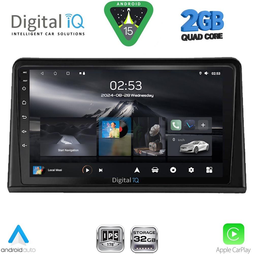 RSD1548_15 DIGITAL IQ RSD 1548_CPA (9inc) MULTIMEDIA TABLET for RENAULT EXPRESS mod. 2020-2026 - Image 1