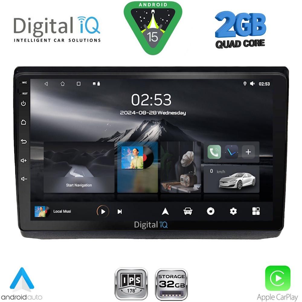 RSD1558_15 DIGITAL IQ RSD 1558A_CPA (10inc) MULTIMEDIA TABLET for OPEL VIVARO – RENAULT TRAFIC - NISSAN PRIMASTAR mod. 2004-2015 - Image 1