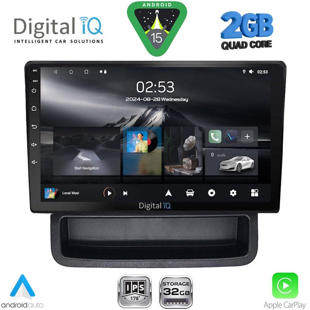 RSD1559_15 DIGITAL IQ RSD 1558B_CPA (10inc) MULTIMEDIA TABLET for OPEL VIVARO – RENAULT TRAFIC - NISSAN PRIMASTAR mod. 2004-2015 - Image 1