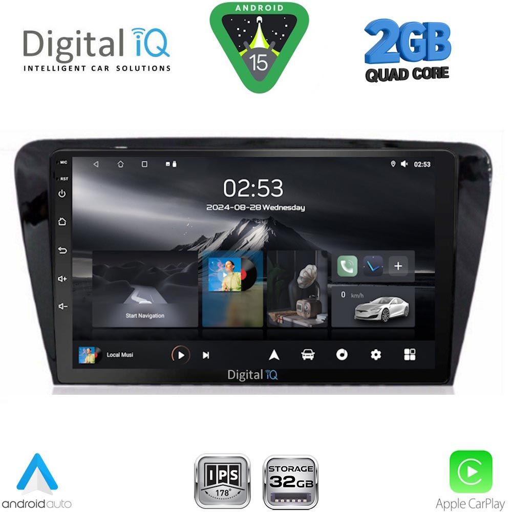 RSD1597_15 DIGITAL IQ RSD 1597_CPA (10inc) MULTIMEDIA TABLET for SKODA OCTAVIA 7 mod. 2013-2021 - Image 1