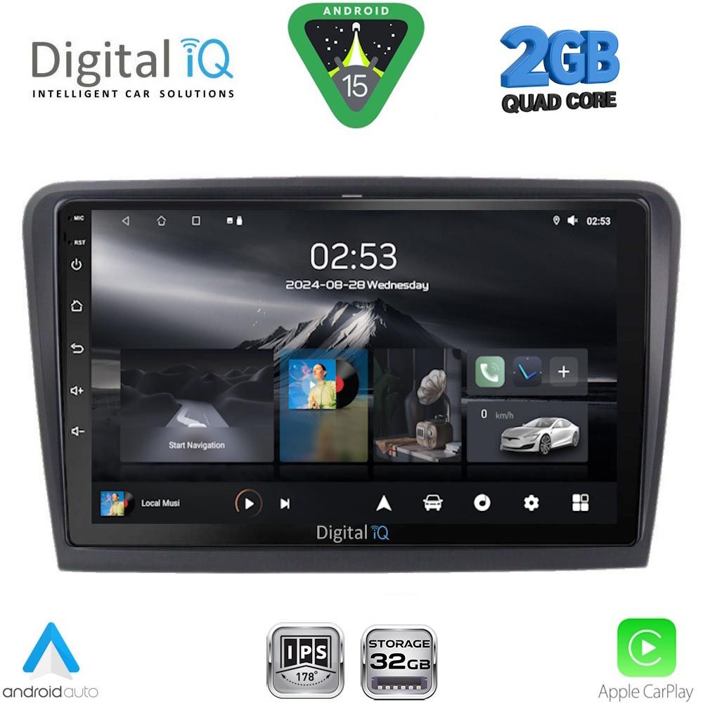 RSD1604_15 DIGITAL IQ RSD 1604B_CPA (10inc) MULTIMEDIA TABLET for SKODA SUPERB mod. 2008-2015 - Image 1