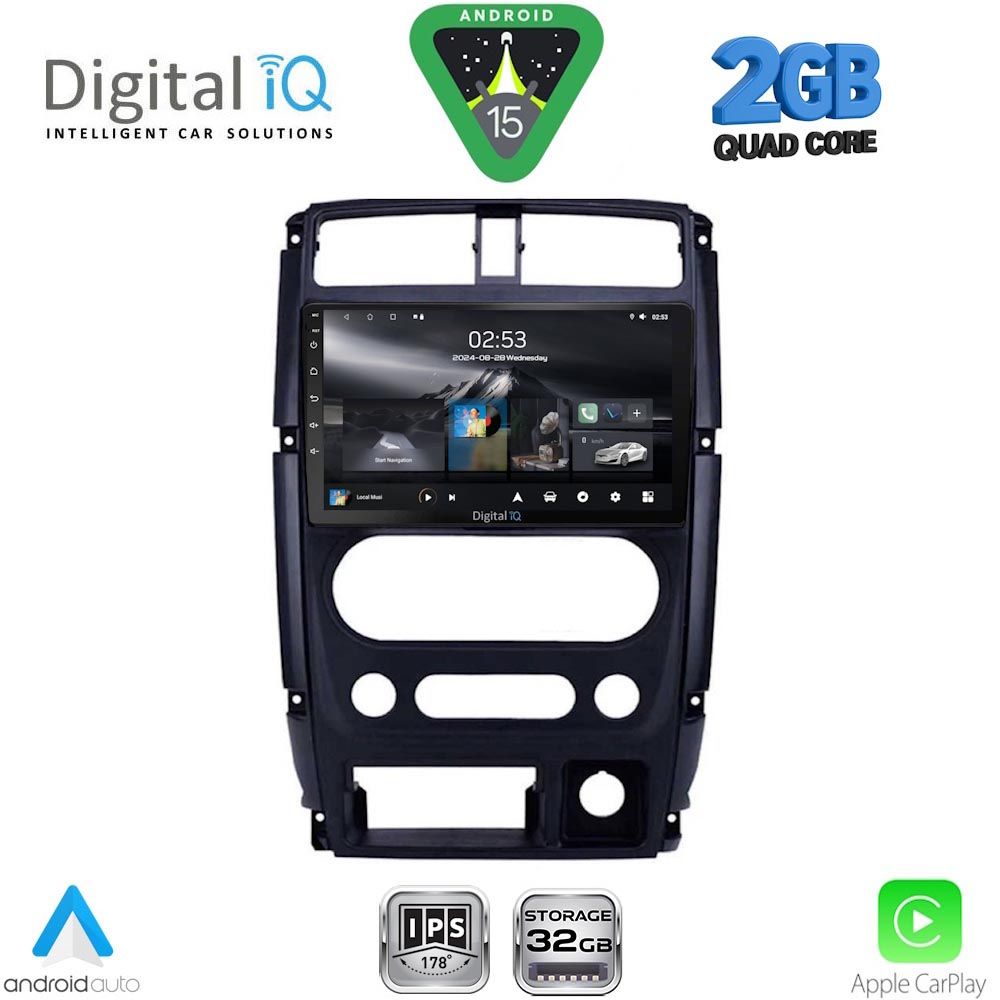 RSD1678_15 DIGITAL IQ RSD 1678_CPA (9inc) MULTIMEDIA TABLET for SUZUKI JIMNY mod. 2007-2017 - Image 1