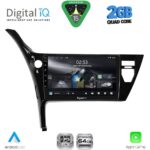 DIGITAL IQ RSD 1703B_CPA (10inc) MULTIMEDIA TABLET for TOYOTA AURIS mod. 2015-2021