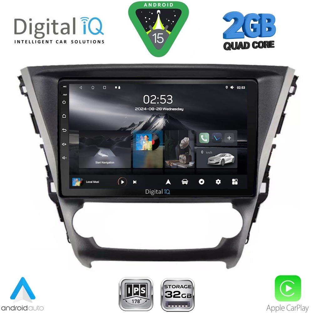 RSD1706_15 DIGITAL IQ RSD 1706_CPA (10inc) MULTIMEDIA TABLET for TOYOTA AVENSIS mod. 2016-2020 - Image 1