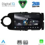 DIGITAL IQ RSD 1737BL_CPA (9inc) MULTIMEDIA TABLET for TOYOTA YARIS mod. 2011-2015 (BLACK)