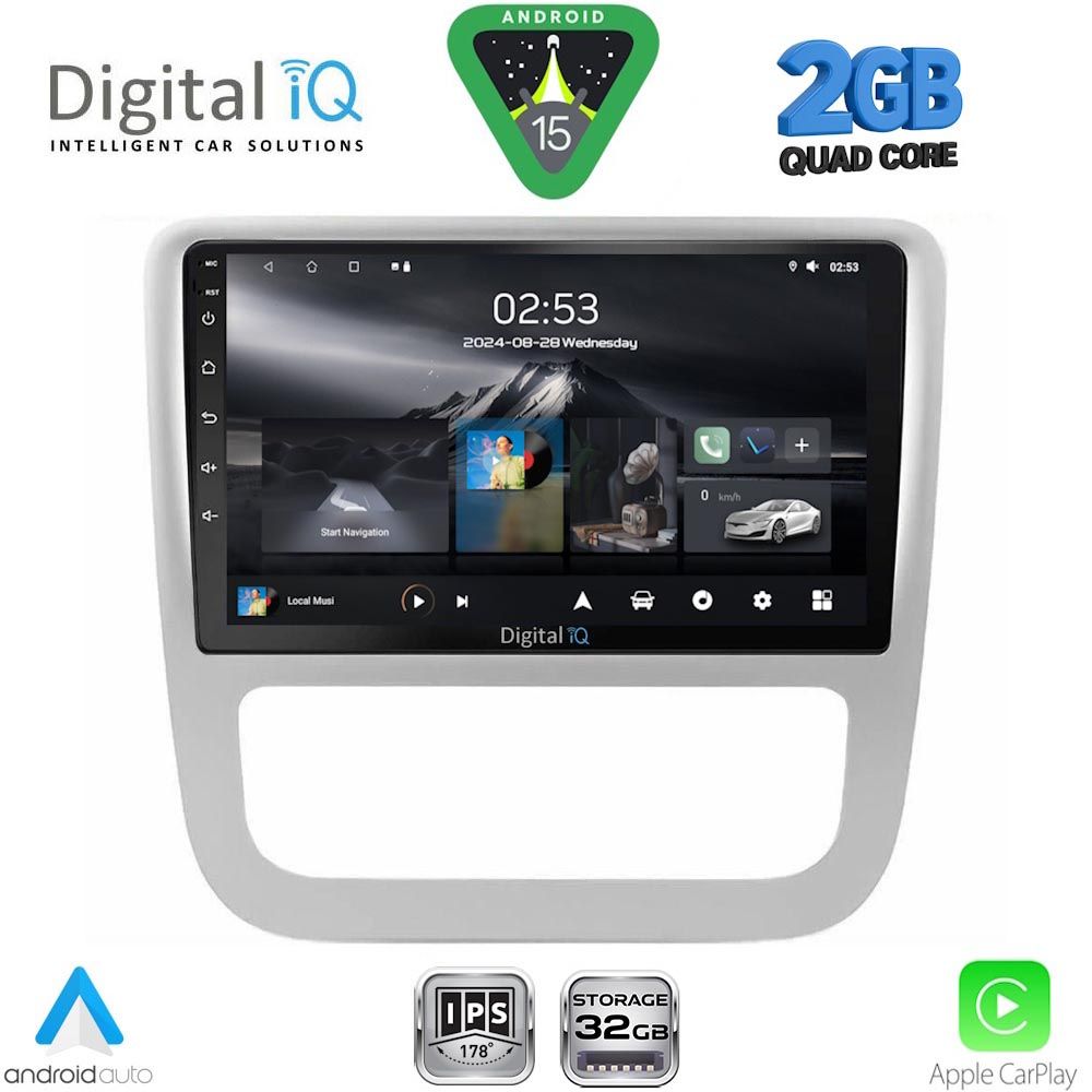 RSD1751_15 DIGITAL IQ RSD 1751_CPA CLIMA (9inc) MULTIMEDIA TABLET for VW EOS mod. 2006-2016 - SCIROCCO mod. 2011-2014 - Image 1