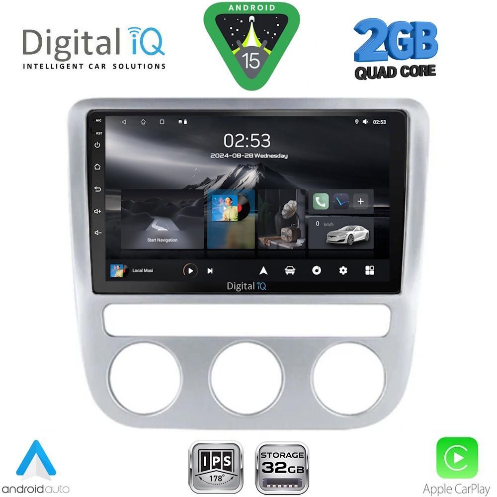 RSD1752_15 DIGITAL IQ RSD 1752_CPA CLIMA (9inc) MULTIMEDIA TABLET for VW EOS mod. 2006-2016 - SCIROCCO mod. 2008-2010 - Image 1