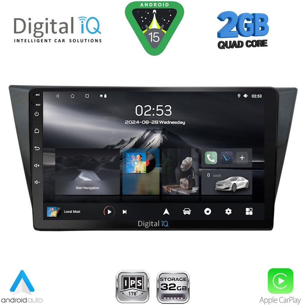 RSD1761_15 DIGITAL IQ RSD 1761_CPA (10inc) MULTIMEDIA TABLET for VW TIGUAN mod. 2016-2026 - Image 1