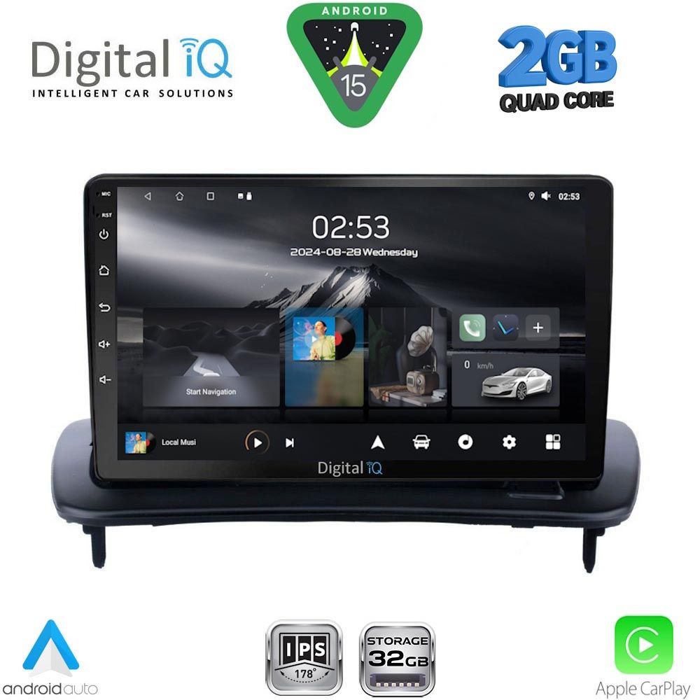 RSD1783_15 DIGITAL IQ RSD 1783_CPA (9inc) MULTIMEDIA TABLET for VOLVO C30 - S40 mod. 2005-2013 - Image 1