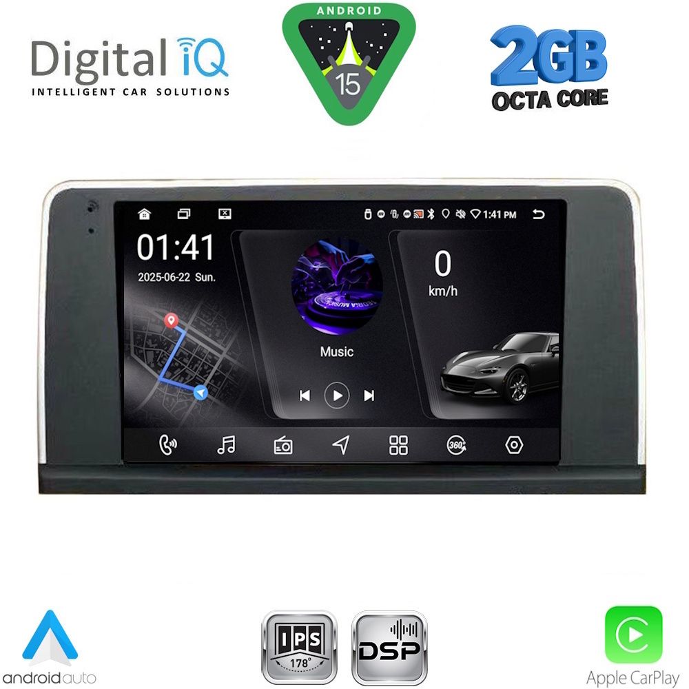 RSF4059-15 DIGITAL IQ RSF 4060_CPA (9inc) (CCC) MULTIMEDIA TABLET for BMW X5 (E70) – X6 (E71) mod. 2006-2009 - Image 1