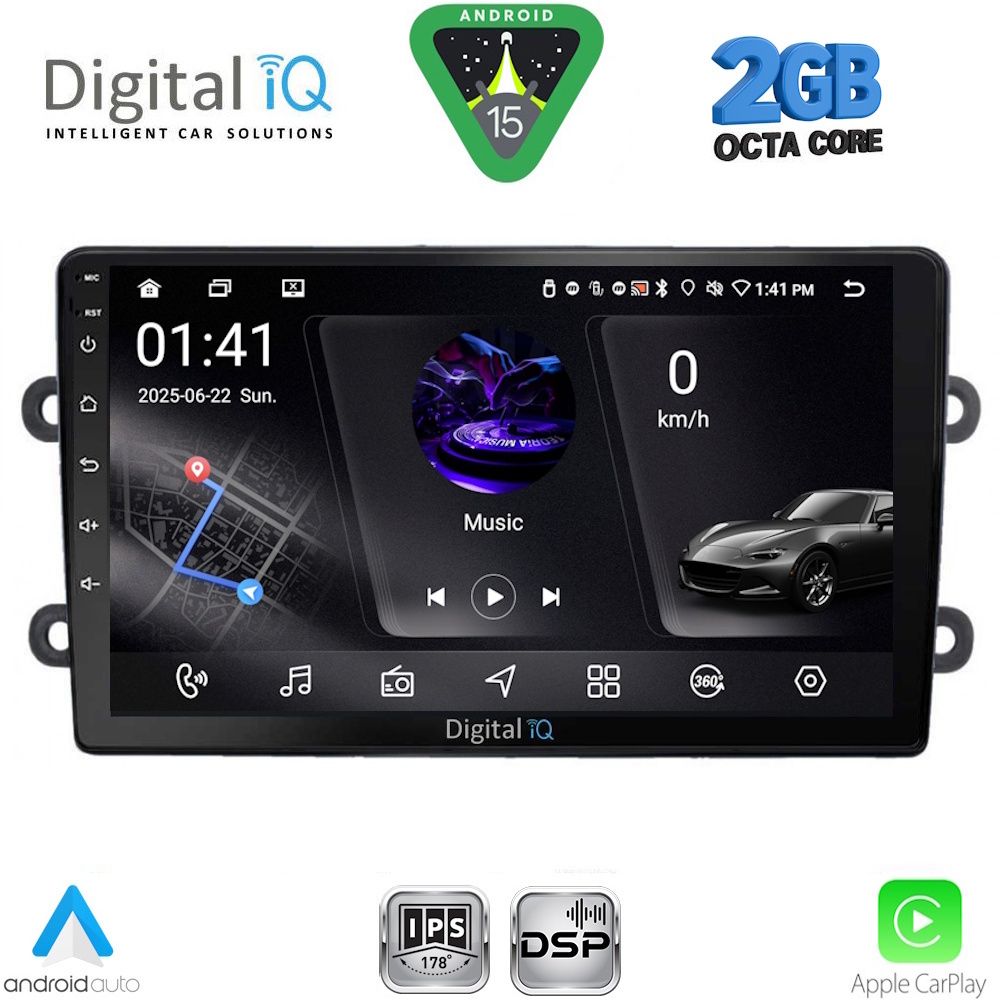 RSF4102_15 DIGITAL IQ RSF 4102_CPA (9inc) MULTIMEDIA TABLET for DACIA DUSTER mod. 2012-2019 - Image 1