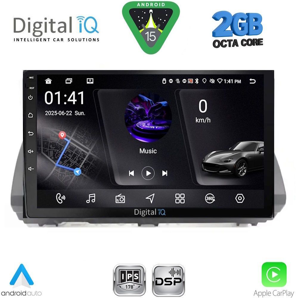 RSF4109B_15 DIGITAL IQ RSF 4109B_CPA (10inc) MULTIMEDIA TABLET for DACIA LOGAN - SANDERO - JOGGER mod. 2020-2026 - Image 1