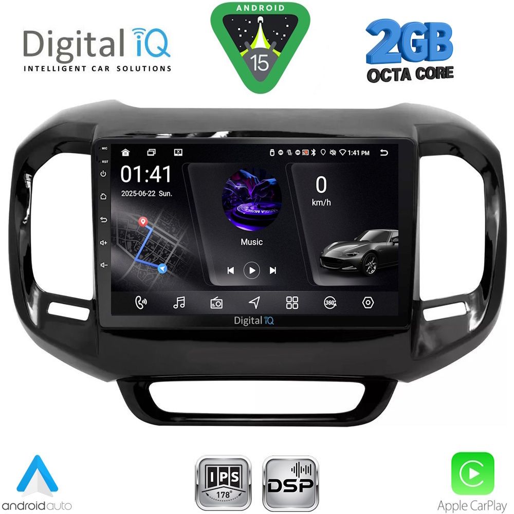 RSF4127_15 DIGITAL IQ RSF 4127_CPA (9inc) MULTIMEDIA TABLET for FIAT TORO mod. 2017-2026 - Image 1