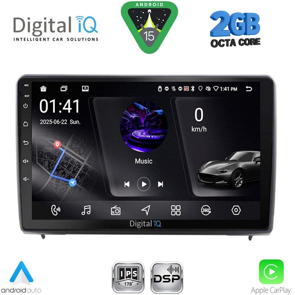 RSF4151_15 DIGITAL IQ RSF 4151B_CPA (10inc) MULTIMEDIA TABLET for FORD ECOSPORT mod. 2018-2023 - Image 1