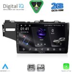 DIGITAL IQ RSF 4212_CPA (10inc) MULTIMEDIA TABLET for HONDA JAZZ mod. 2013-2019