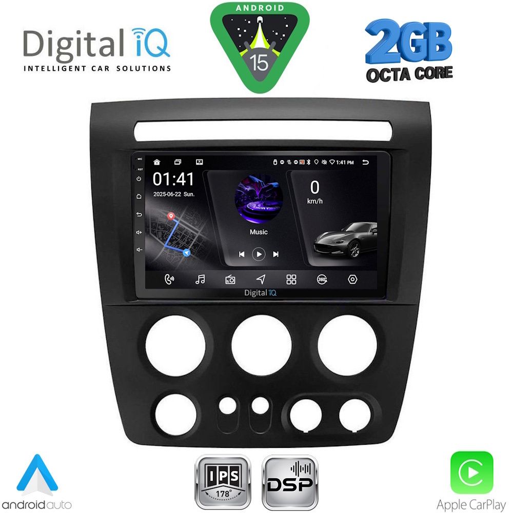 RSF4218_15 DIGITAL IQ RSF 4218_CPA (9inc) MULTIMEDIA TABLET for HUMMER H3 mod. 2005-2009 - Image 1