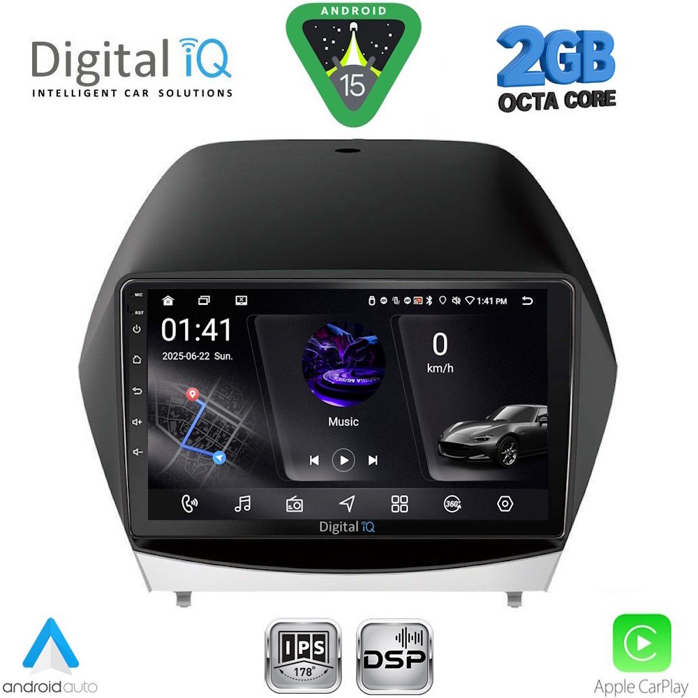 RSF4235_15 DIGITAL IQ RSF 4235_CPA (10inc) MULTIMEDIA TABLET for HYUNDAI iX35 mod. 2010-2015 - Image 1