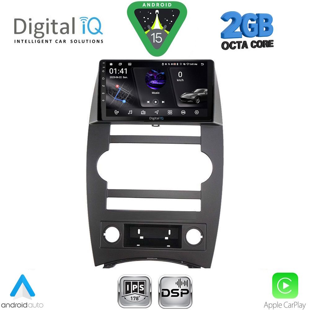 RSF4274_15 DIGITAL IQ RSF 4274_CPA (9inc) MULTIMEDIA TABLET for JEEP COMMANDER mod. 2007-2009 - Image 1