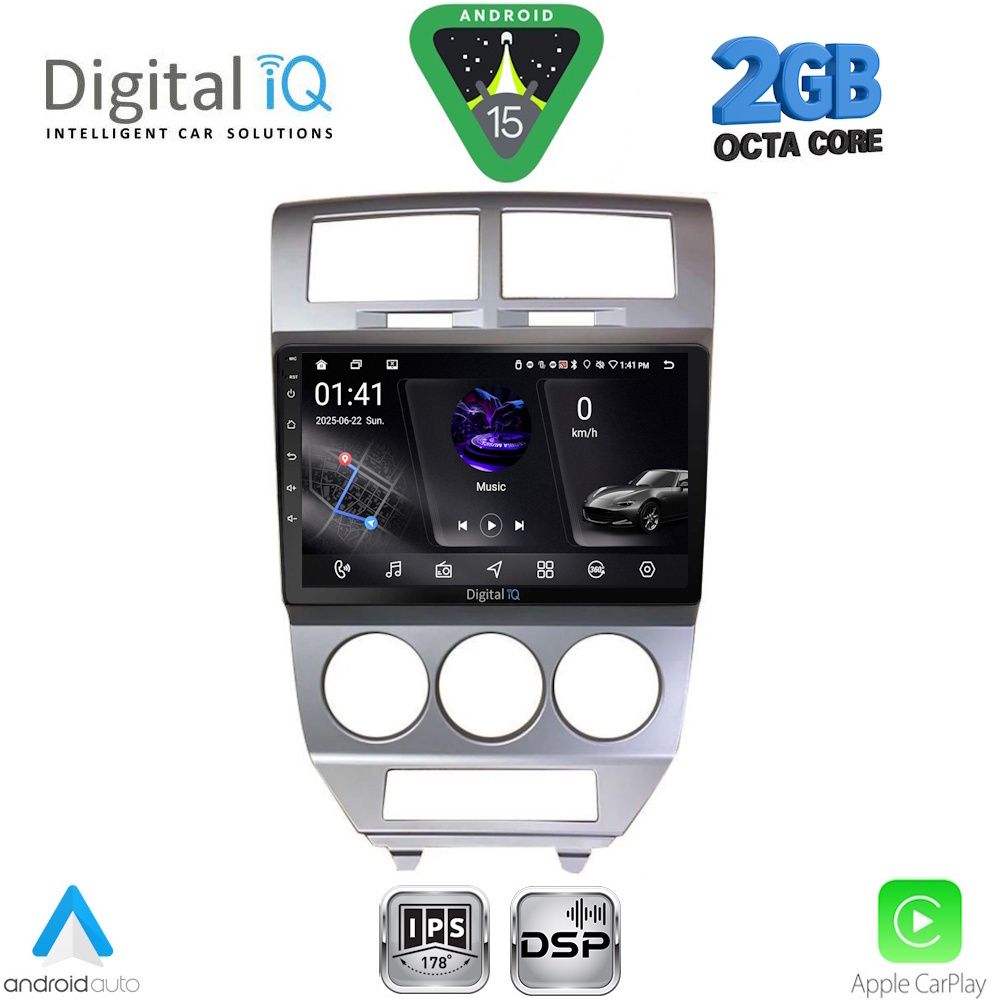 RSF4275_15 DIGITAL IQ RSF 4275_CPA (10inc) MULTIMEDIA TABLET for DODGE CALIBER mod. 2006-2012 - Image 1