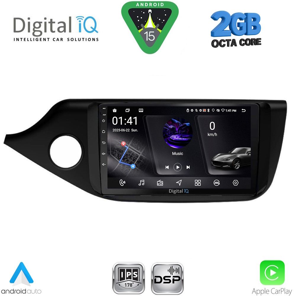 RSF4302_15 DIGITAL IQ RSF 4302_CPA (9inc) MULTIMEDIA TABLET for KIA CEED mod. 2012-2018 - Image 1