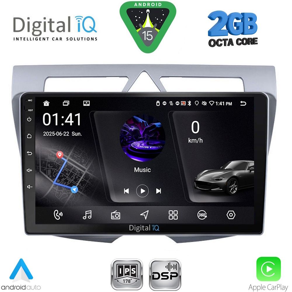 RSF4307_15 DIGITAL IQ RSF 4307_CPA (9inc) MULTIMEDIA TABLET for KIA PICANTO mod. 2008-2011 - Image 1