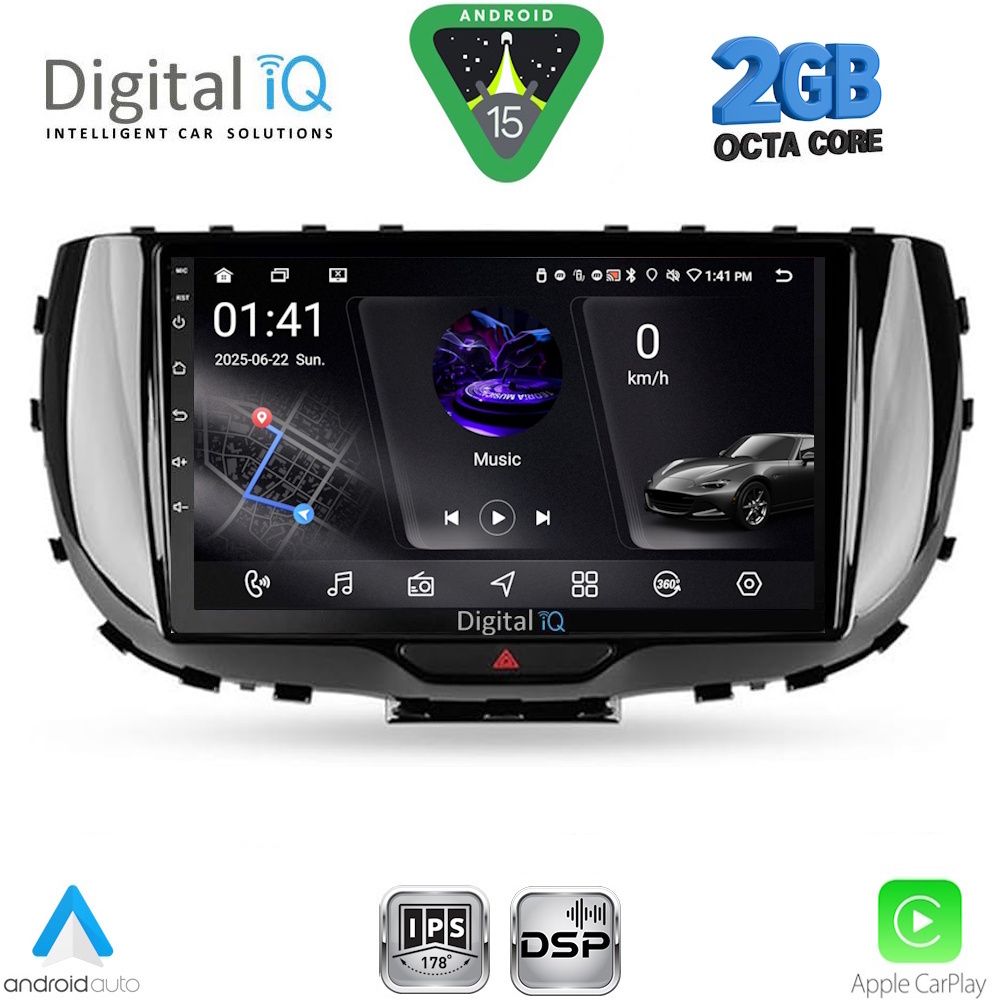 RSF4322_15 DIGITAL IQ RSF 4322_CPA (9inc) MULTIMEDIA TABLET for KIA SOUL mod. 2019+ - Image 1